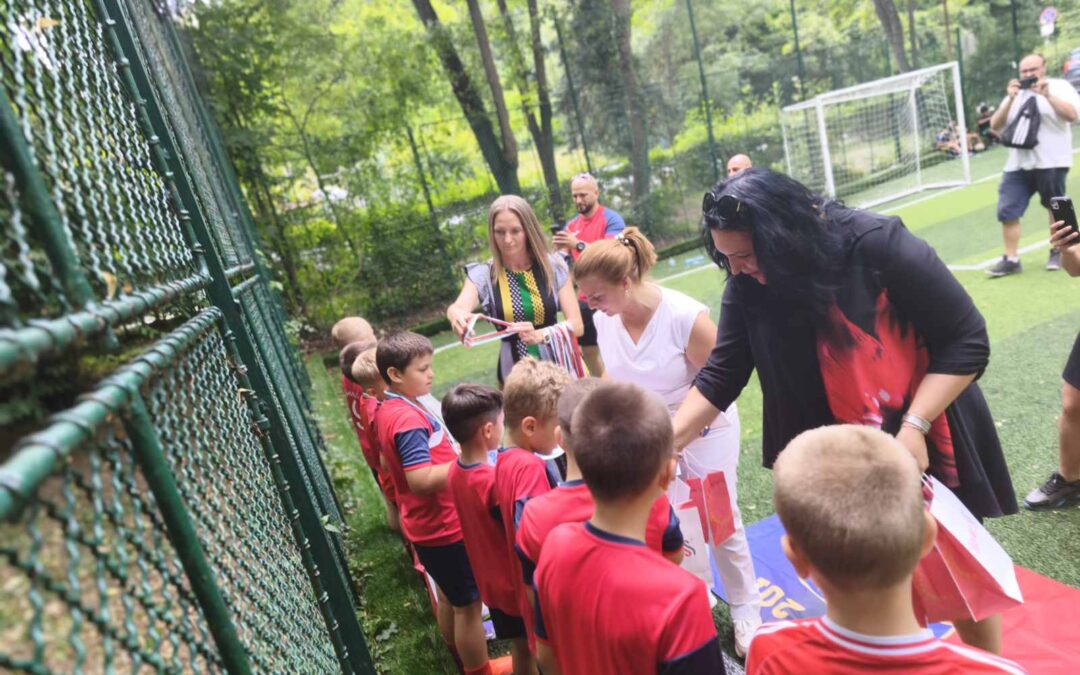 Банкя подкрепя бъдещи футболни таланти
