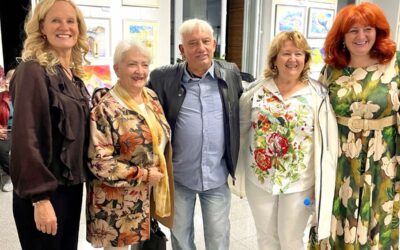 Четири дами от Банкя представиха творбите си в София