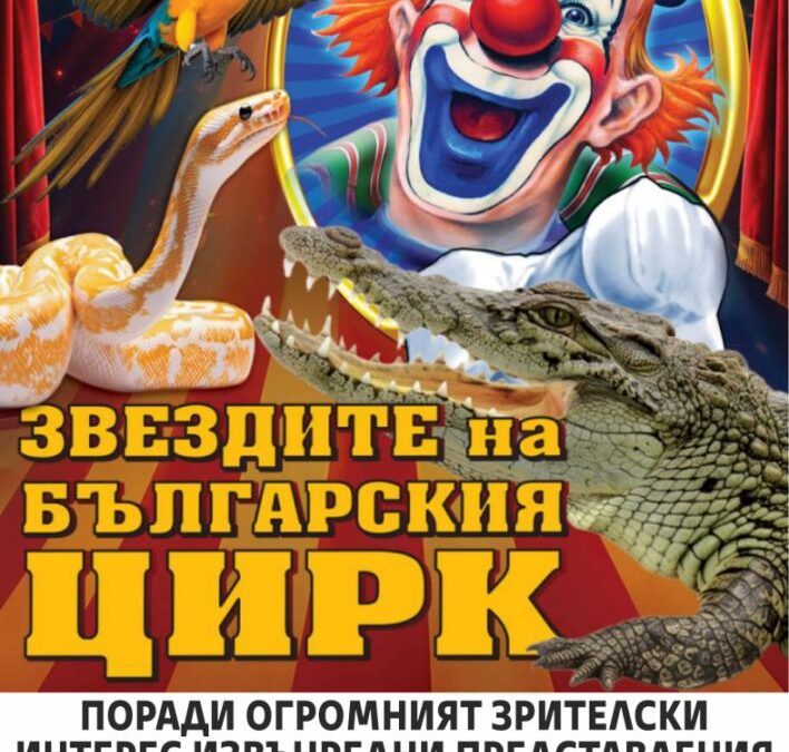 ПОКАНА ОТ ЦИРК „МИРАКЪЛ“ ЗА 16, 17 И 18 ОКТОМВРИ